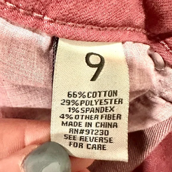 Almost Famous Women's Mid Rise Skinny Jeans Size 9 - Picture 10 of 11